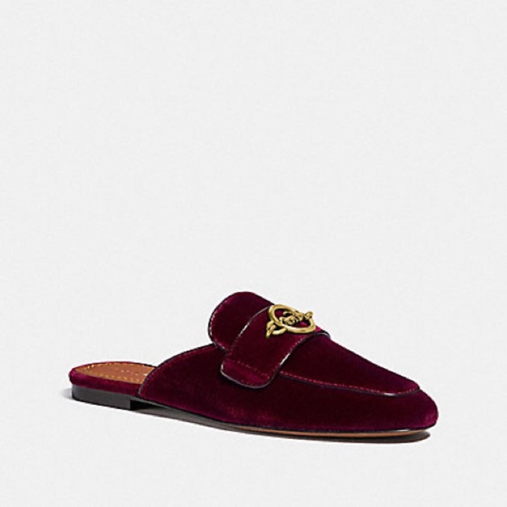 Brand new in box coach slip on